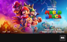 PREMIJERA FILMA SUPER MARIO BRAĆA U BIG FASHION CENTRU, 5. april 🍄