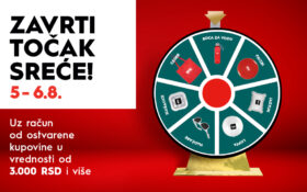 🎡 ZAVRTI TOČAK SREĆE, 05-06. avgust ! 🎡