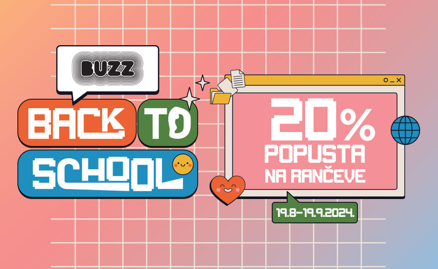 BUZZ – 20% popusta na sve rančeve