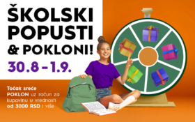🎡ŠKOLSKI POPUSTI I POKLONI, 30. avgust – 1. septembar🎡