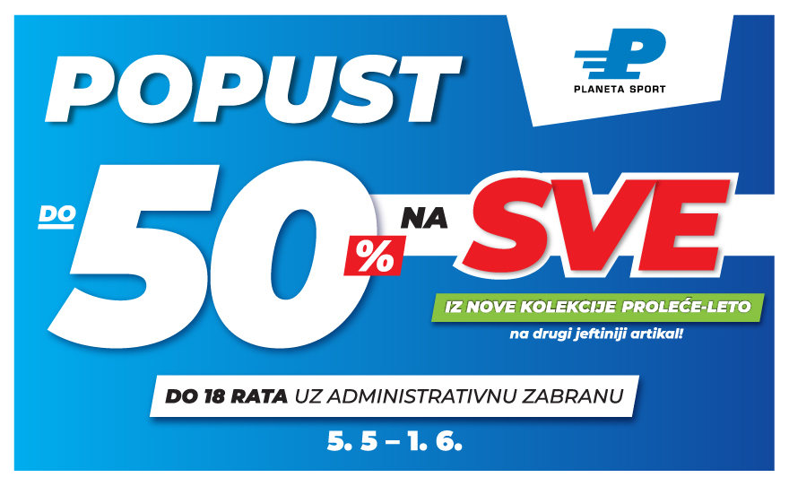 Planeta – Do 50% na novu kolekciju proleće/leto!