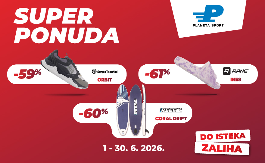 Planeta Sport – Super ponuda od 1-30. juna!