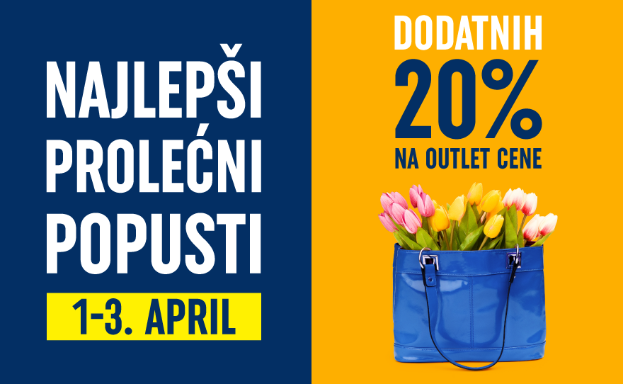 PROLEĆNI POPUSTI, 1. – 3. APRIL