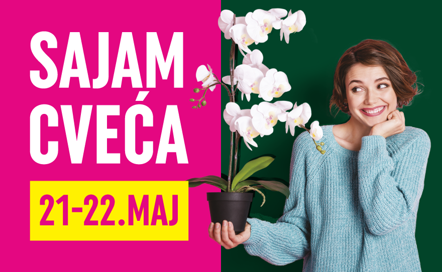 SAJAM CVEĆA U #BIGFASHION OUTLET INDJIJA CENTRU, 21-22.5.