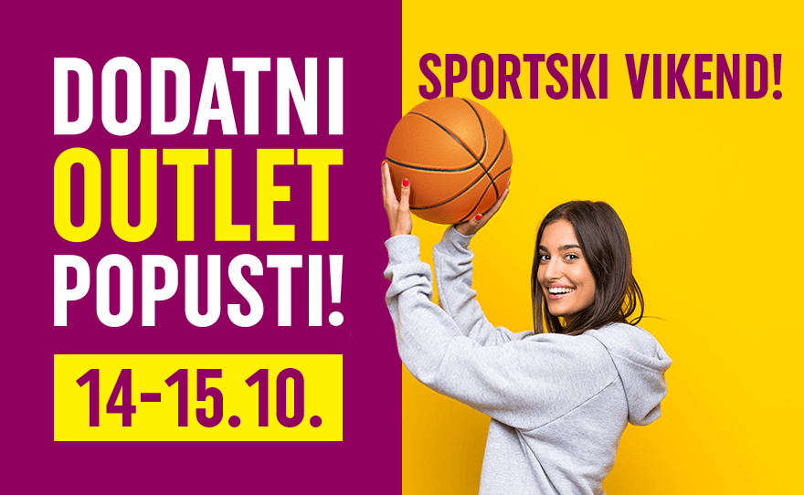🛍️BIG SPORTSKI VIKEND, 14-15. oktobar🛍️