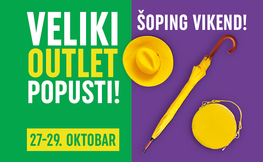 🛍️ BIG Shopping vikend, 27-29. oktobar🛍️