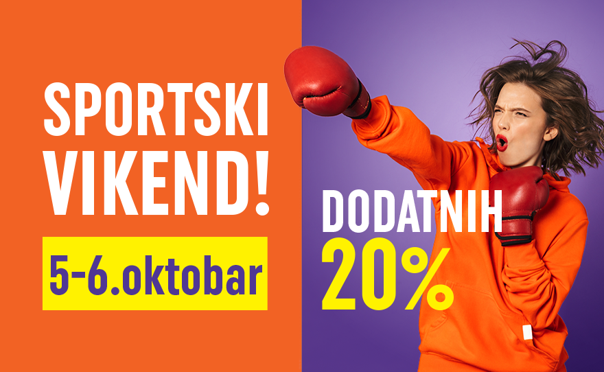 SPORTSKI VIKEND, 5 – 6. OKTOBAR 🏃♀️