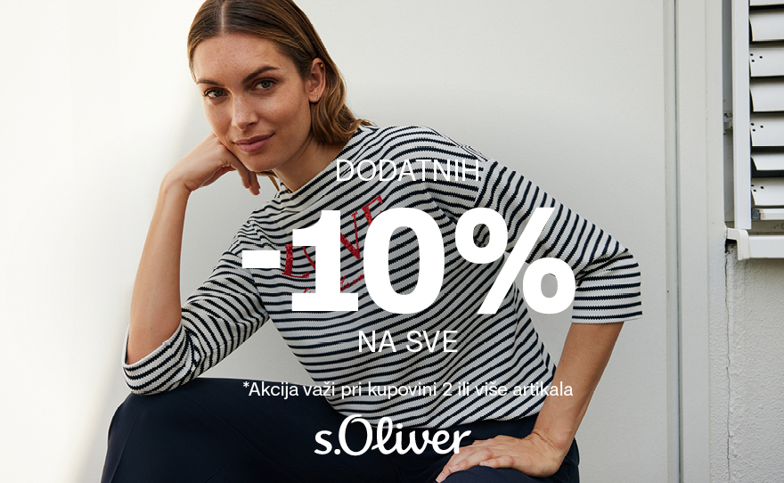 s.Oliver – Dodatnih 10% na outlet cene!