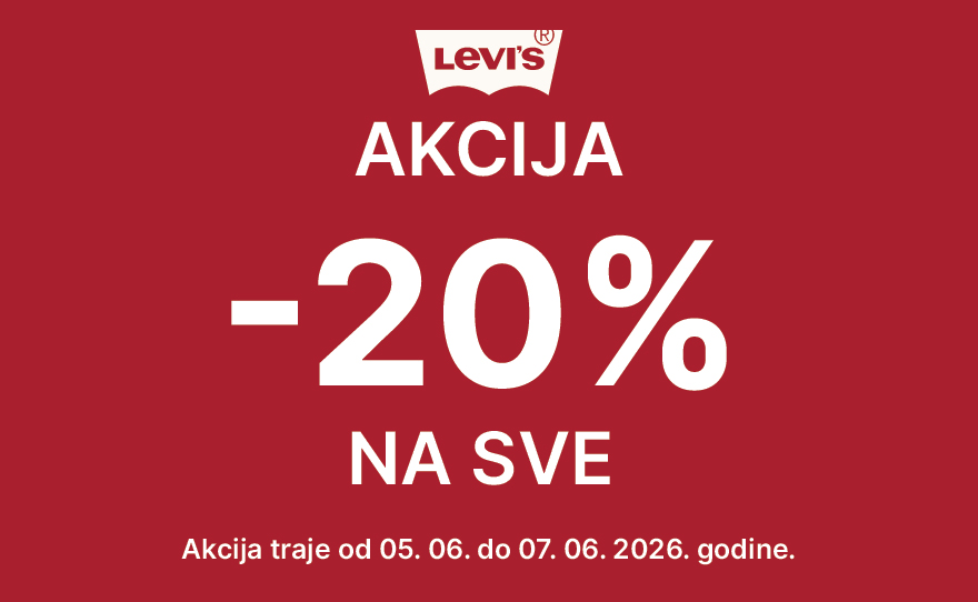 Levi’s vikend uz -20%!