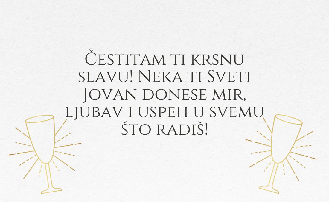 Čestitke za slavu &ndash; najlep&scaron;e SMS poruke za slavu domaćinima