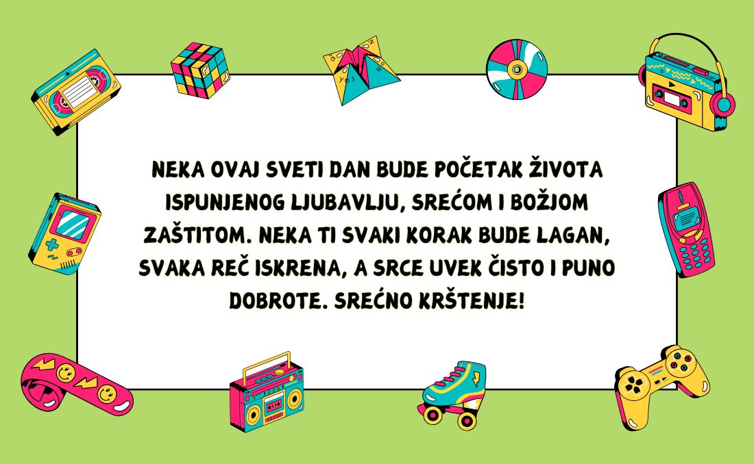Čestitke za kr&scaron;tenje &ndash; blagoslovi i najlep&scaron;e želje za sveti dan