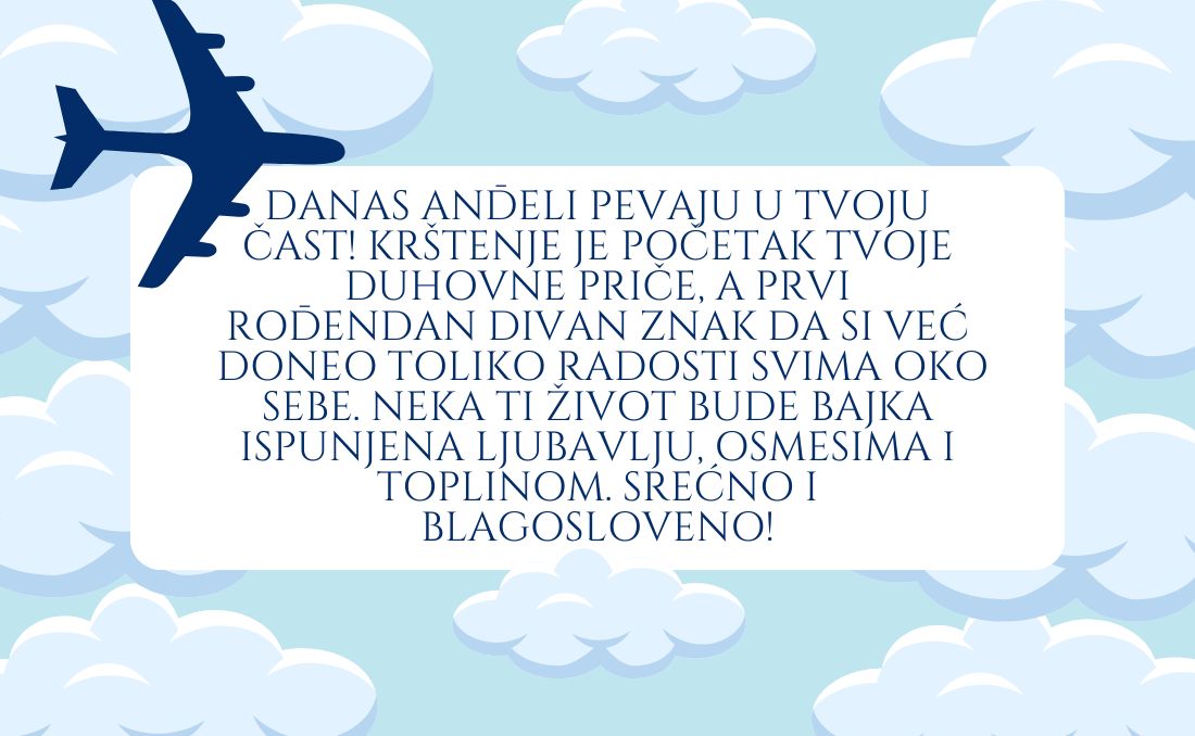 Čestitke za kr&scaron;tenje &ndash; blagoslovi i najlep&scaron;e želje za sveti dan