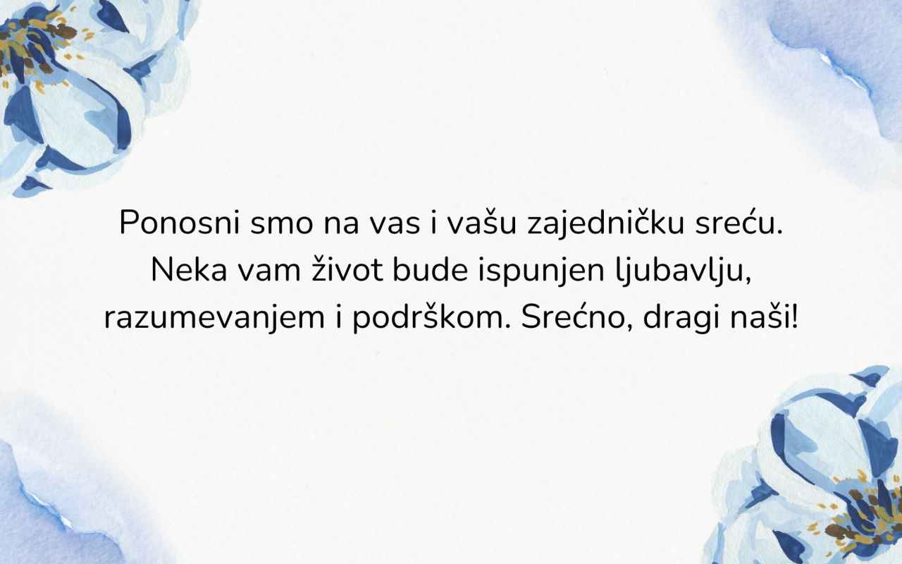 Čestitke za godi&scaron;njicu braka upućene deci &ndash; nežne i emotivne poruke za sinove i kćerke u braku.