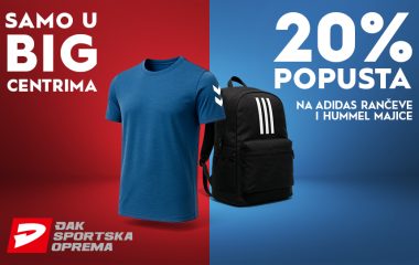 💥 BIG centri i Đak sport vas opremaju za nove početke!