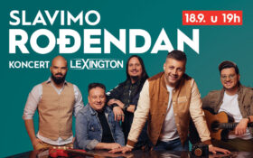 🎂 SLAVIMO ROĐENDAN UZ LEXINGTON BEND – 18. septembar u 19h 🎂